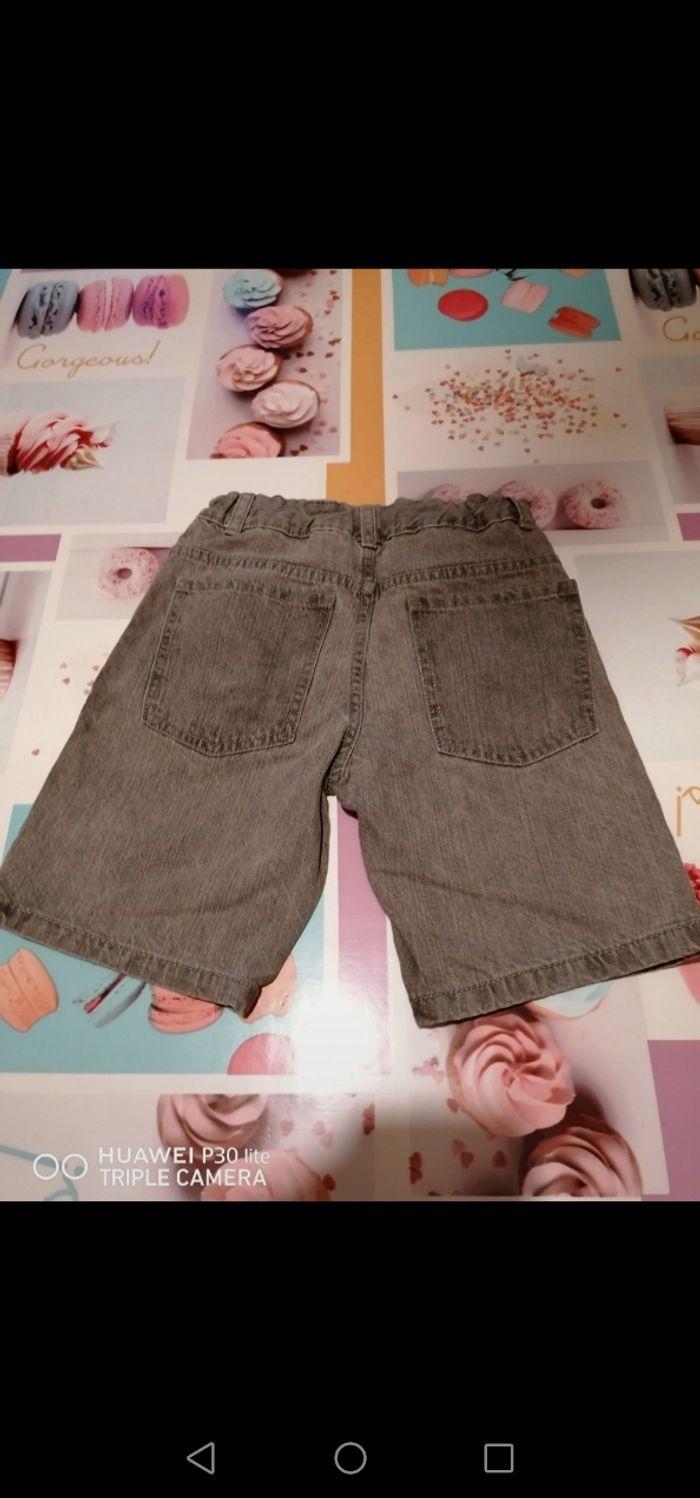 Short en jean gris - photo numéro 2