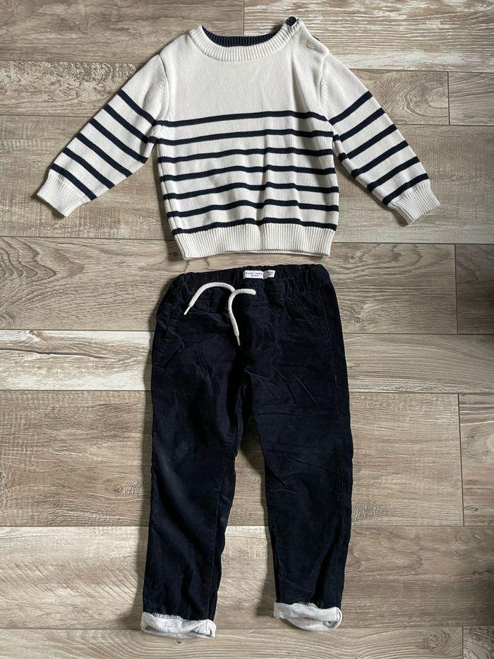 Ensemble pull et pantalon 2 ans - photo numéro 1