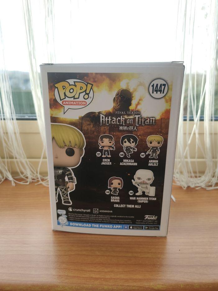 Funko pop Armin Arlelt 1447 chase - photo numéro 3