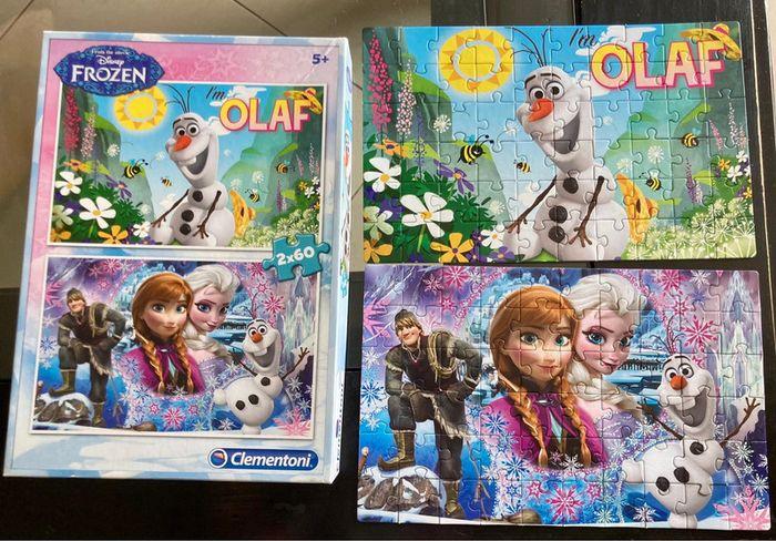 Puzzle reine des neiges Olaf - photo numéro 1