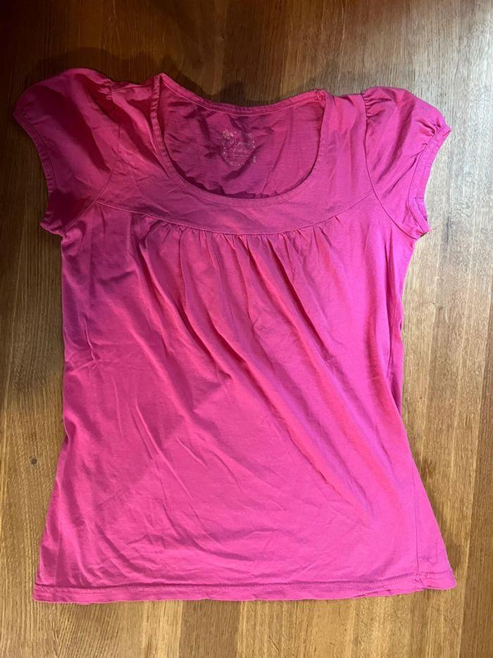 T-shirt rose taille 40/42 mim - photo numéro 1