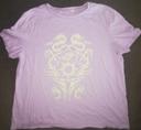 Tee-shirt violet femme