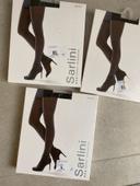 Lot de 3 collants noir