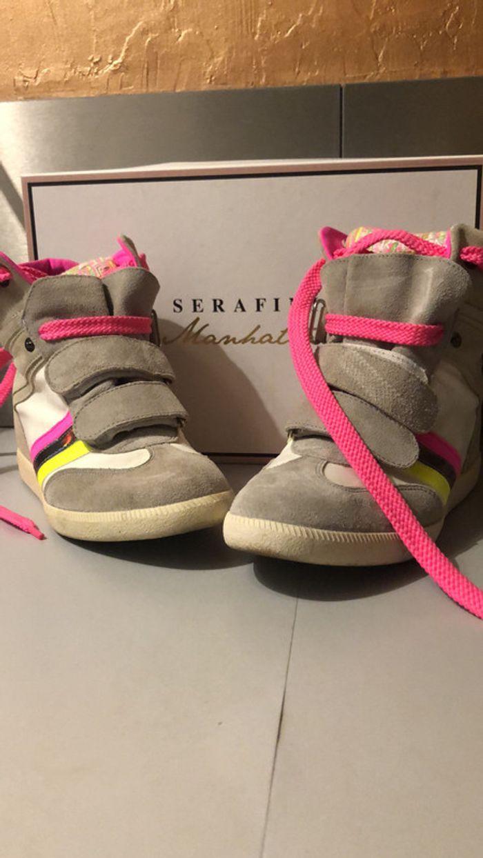 Baskets Serafini Manhattan 39 - photo numéro 1