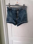 Short en jean stretch