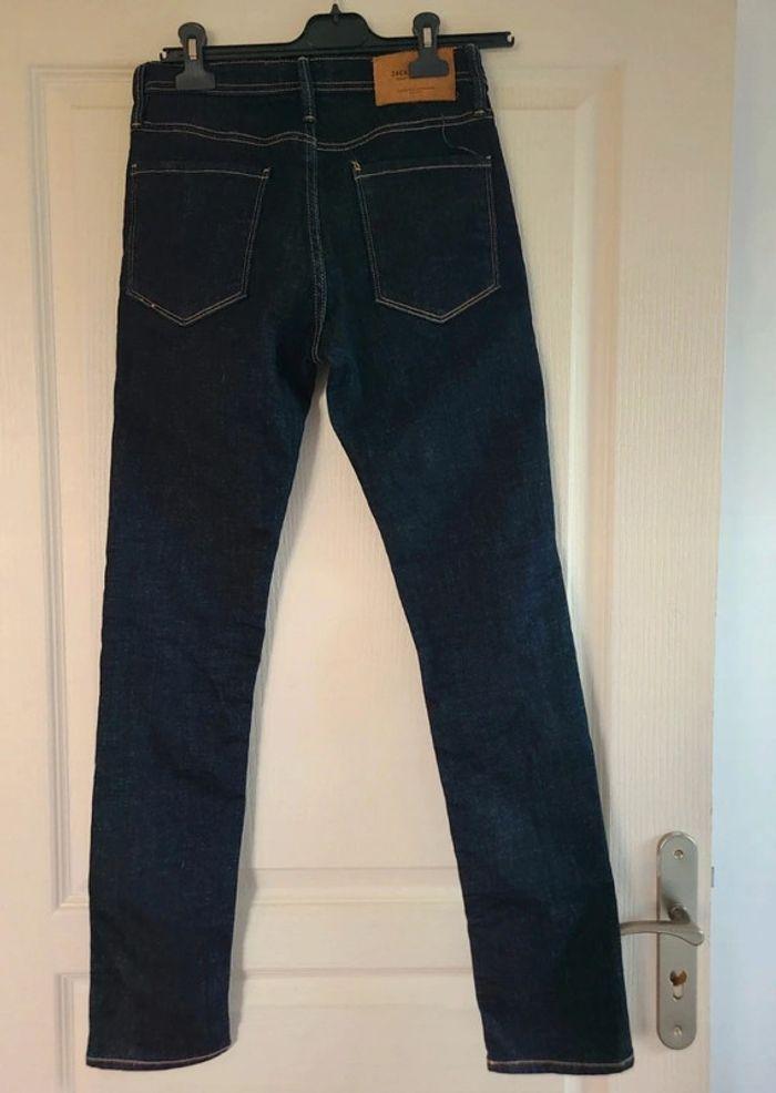 Jeans demim slim bleu w27 l32 jack & jones - photo numéro 3