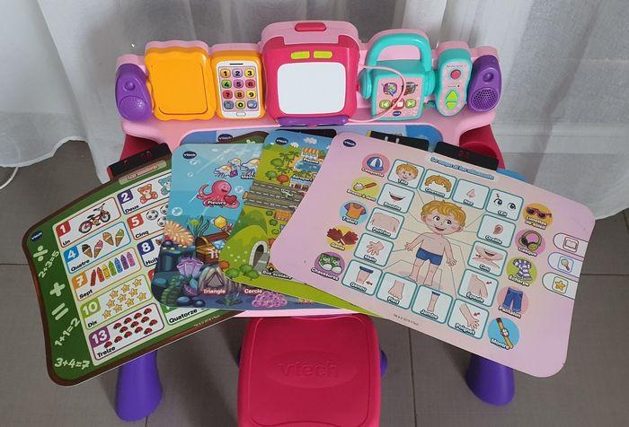 Bureau interactif VTech en parfait état - photo numéro 3