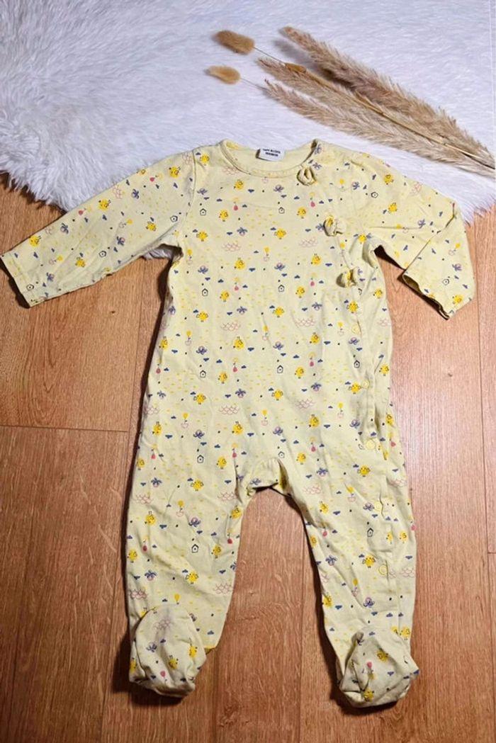 Pyjama jaune  à  motifs - photo numéro 1