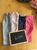 Lot pantalon 4 ans fille  r1