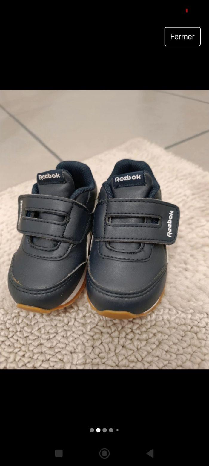 Paire de basket Reebok bébé garçon parfait état - photo numéro 2