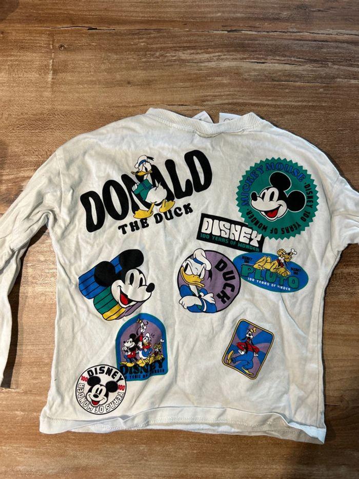 T-shirt manches longues Zara Disney - photo numéro 4