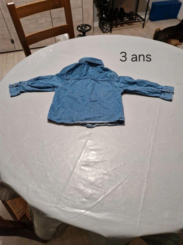 Veste en jeans 3 ans - photo numéro 2