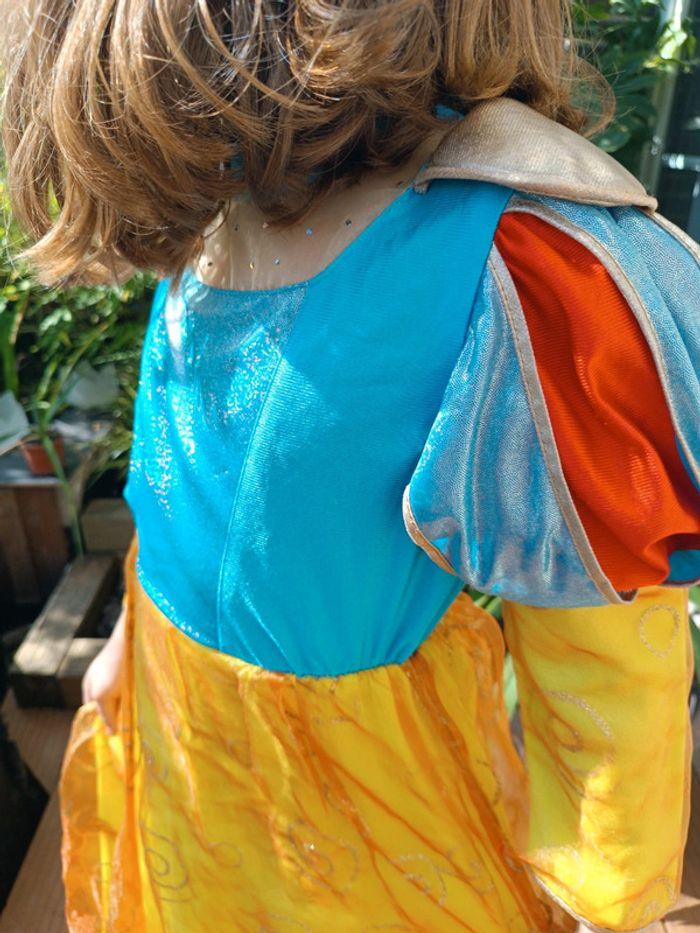 Robe déguisement dressing costume princesse blanche neige snow white enfant fille 8 - photo numéro 6