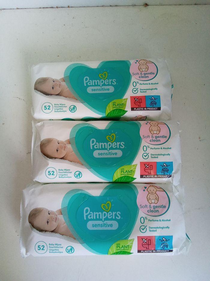 Lot de 3 paquets de lingettes pompes - photo numéro 2