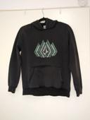 Hoodie sweat capuche noir Volcom 14 ans