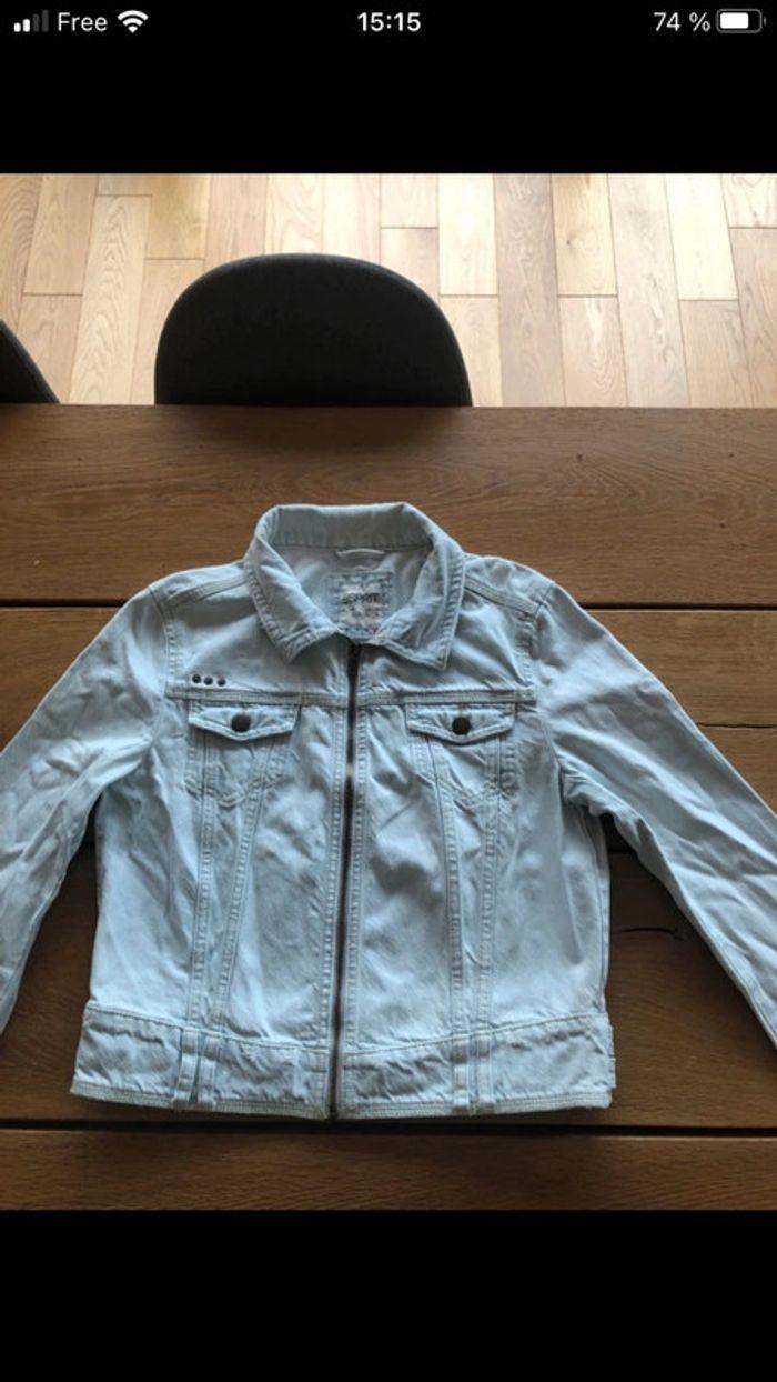 Veste jean esprit taille l - photo numéro 1