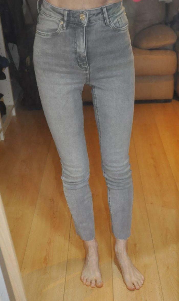 Mango jeans skinny taille haute t.32/XXS - photo numéro 4