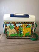 Boîte à goûter , déjeuner , bento vintage le roi lion Disney