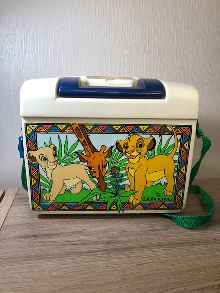 Boîte à goûter , déjeuner , bento vintage le roi lion Disney - photo numéro 1