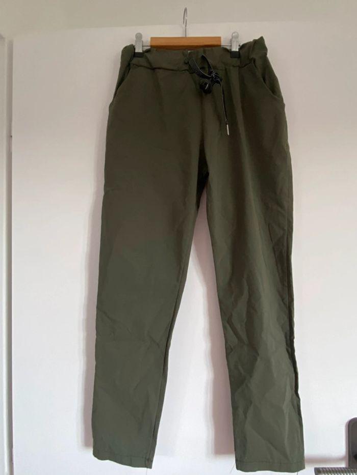 Pantalon elasthane grande taille - photo numéro 1