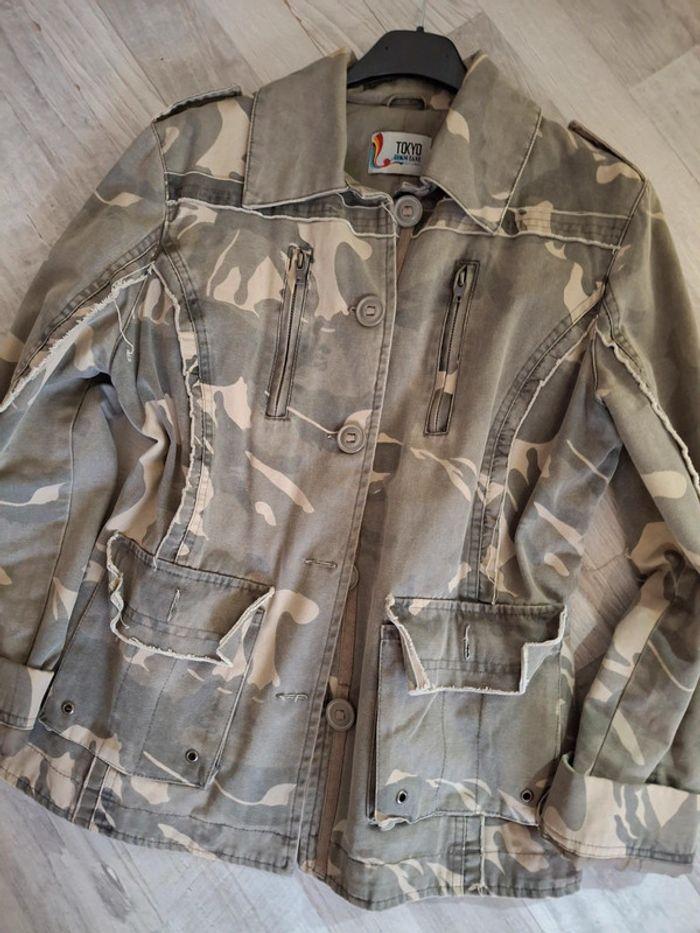 Veste en tissu camouflage - photo numéro 2