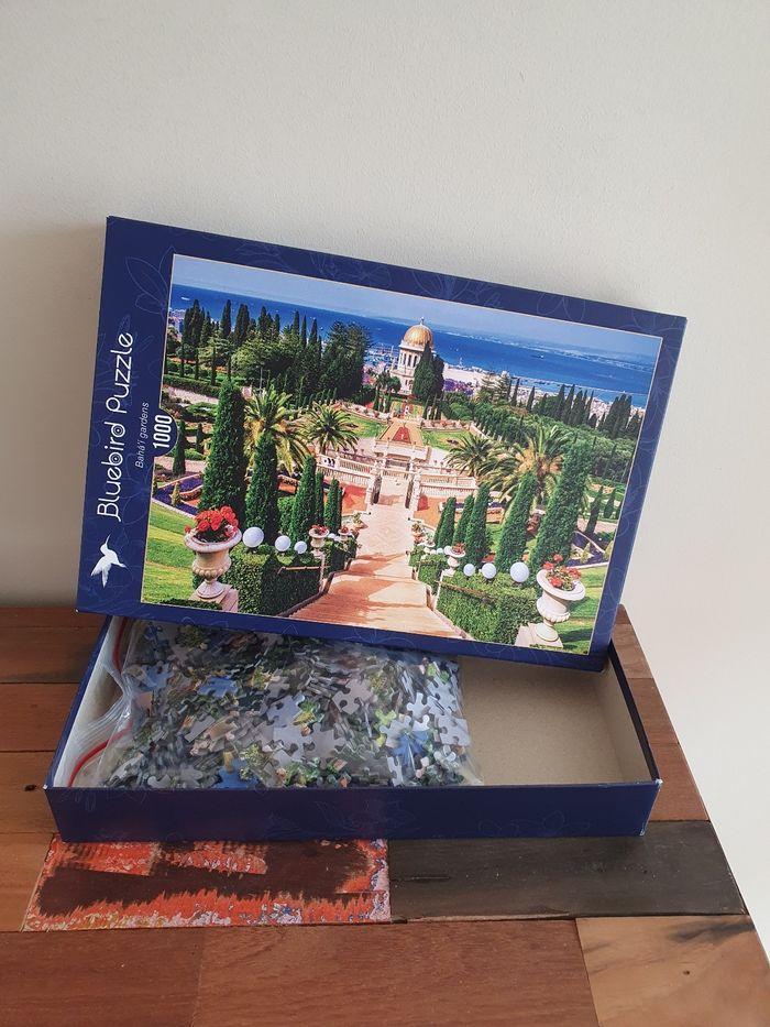 Puzzle 1000 pièces Bahá'i gardens 💚 - photo numéro 1