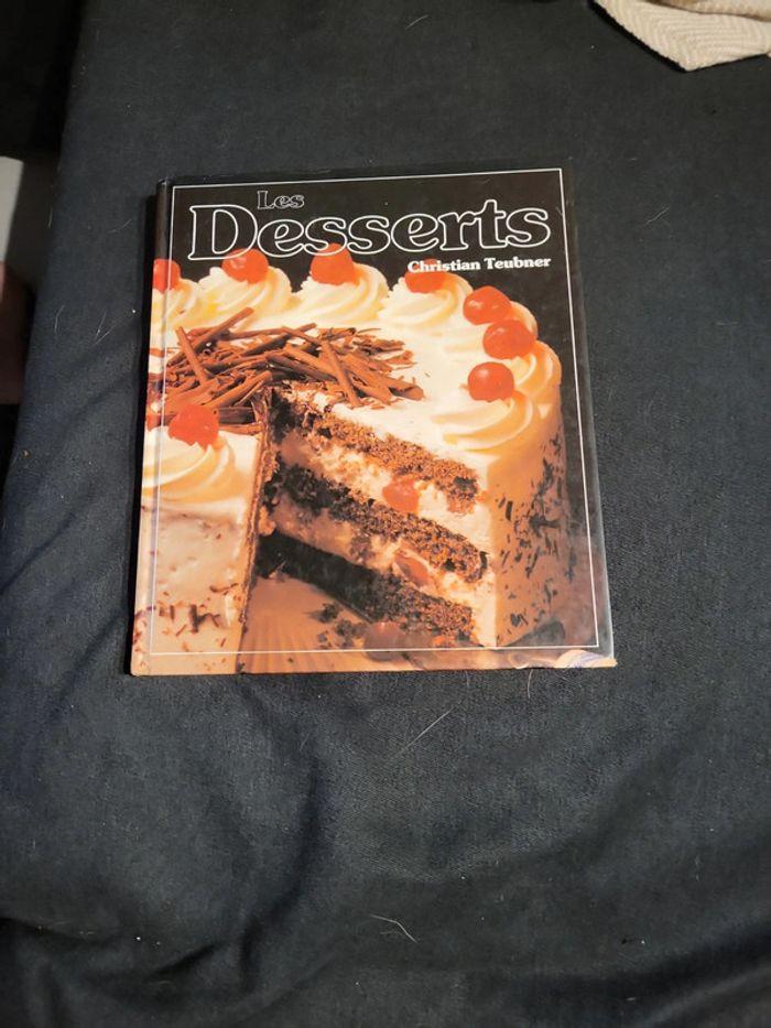 Super livres de recettes desserts - photo numéro 1