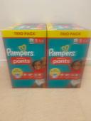 Deux troi pack couche Pampers taille 5