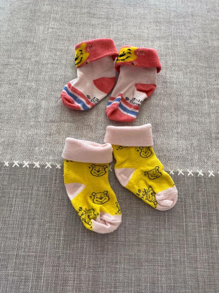 Lot 2 paires de chaussettes Winnie 15-18 - photo numéro 1