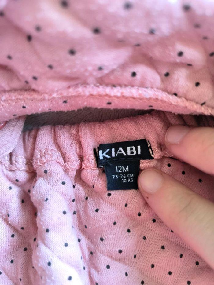 🌸 superbe salopette robe Kiabi 12 mois rose - photo numéro 2