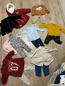 Lot de vêtements bébé fille 12 mois automne hiver