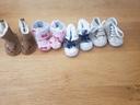 Lot chaussures bébé 0-3 mois