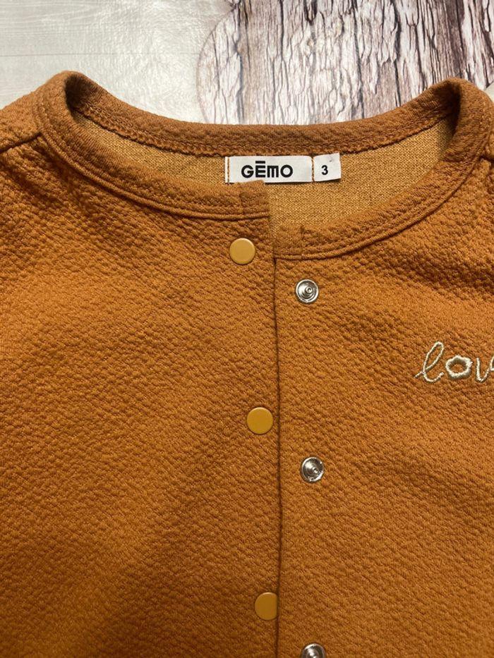 Veste moutarde / camel 3 ans - photo numéro 3