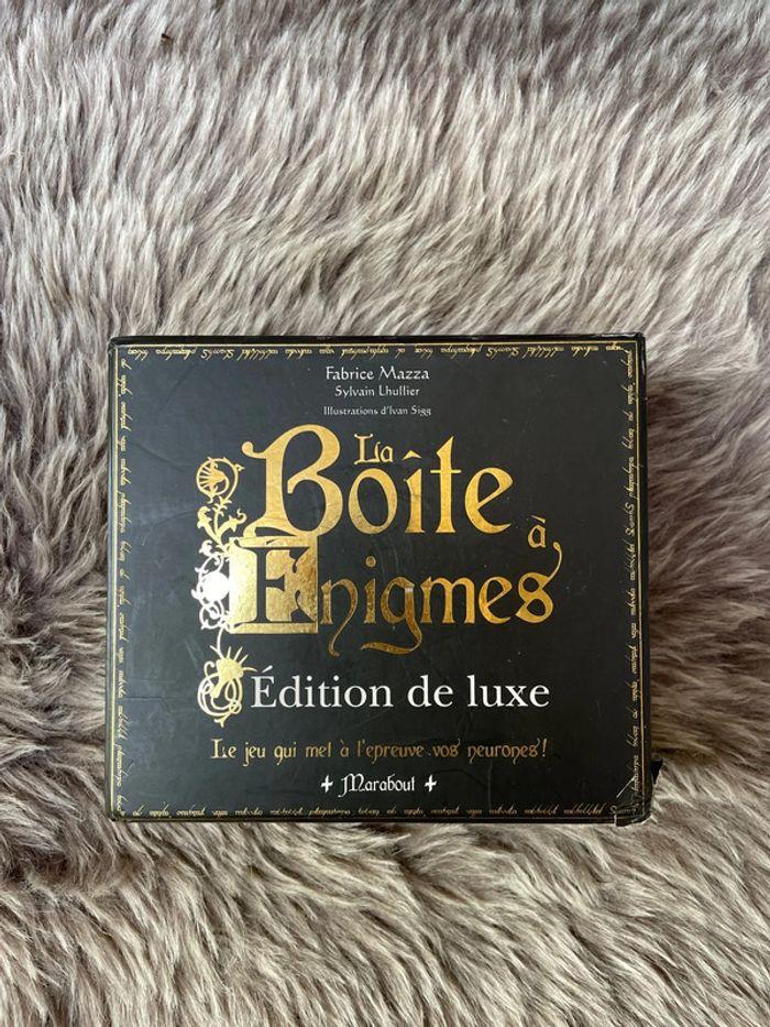 La boîte à Énigmes Édition de Luxe - photo numéro 1