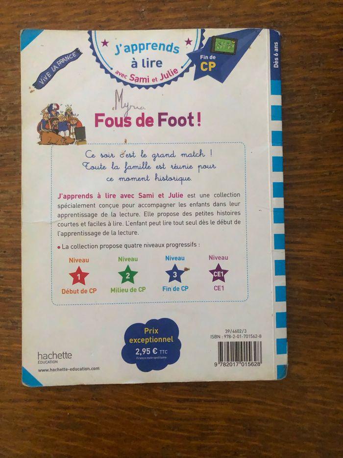 J’apprends à lire avec Sami et Julie, fin CP. Fous de foot - photo numéro 2