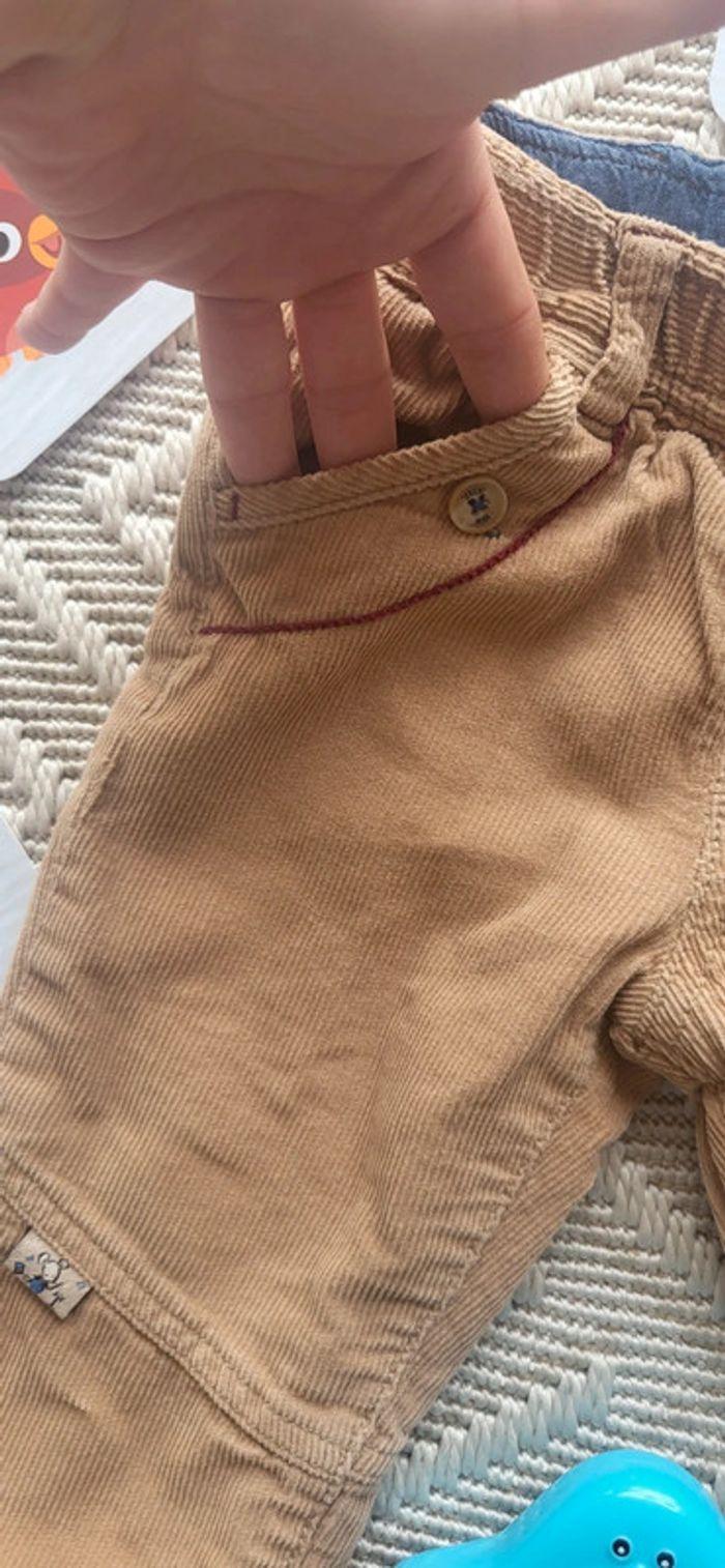 Pantalon caramel garçon Sergent Major 9 mois - photo numéro 4