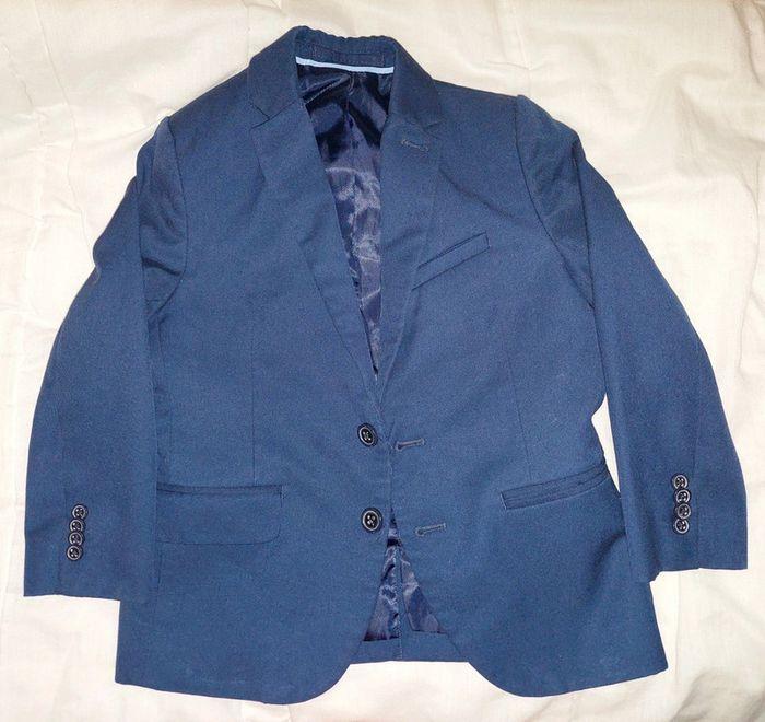 Veste habillé bleu marine H&M 4/5 ans 110 cm - photo numéro 1