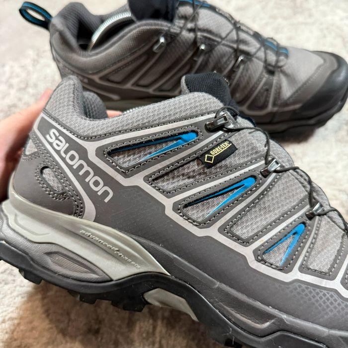 Salomon X Ultra Gore-Tex Grey & Blue & Black - photo numéro 8