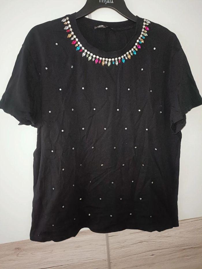 T-shirt avec strass taille XL shein neuf - photo numéro 1