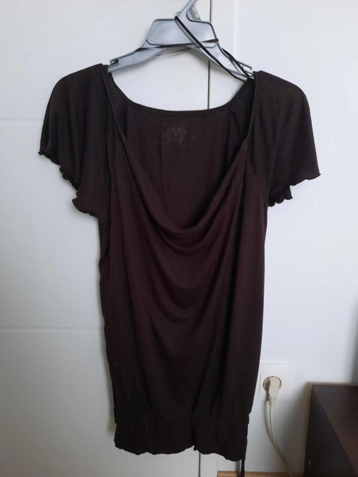 T shirt marron Edc taille S taille + grand - photo numéro 1