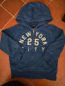 Veste sweat zippe