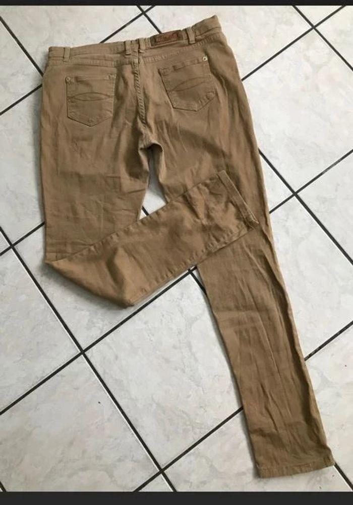 pantalon jean camel 44 - photo numéro 3