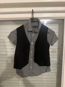 Ensemble chemise + veste garçon 6Ans