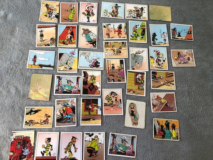 Lot de 38 images autocollantes Panini Lucky Luke vintage - photo numéro 1