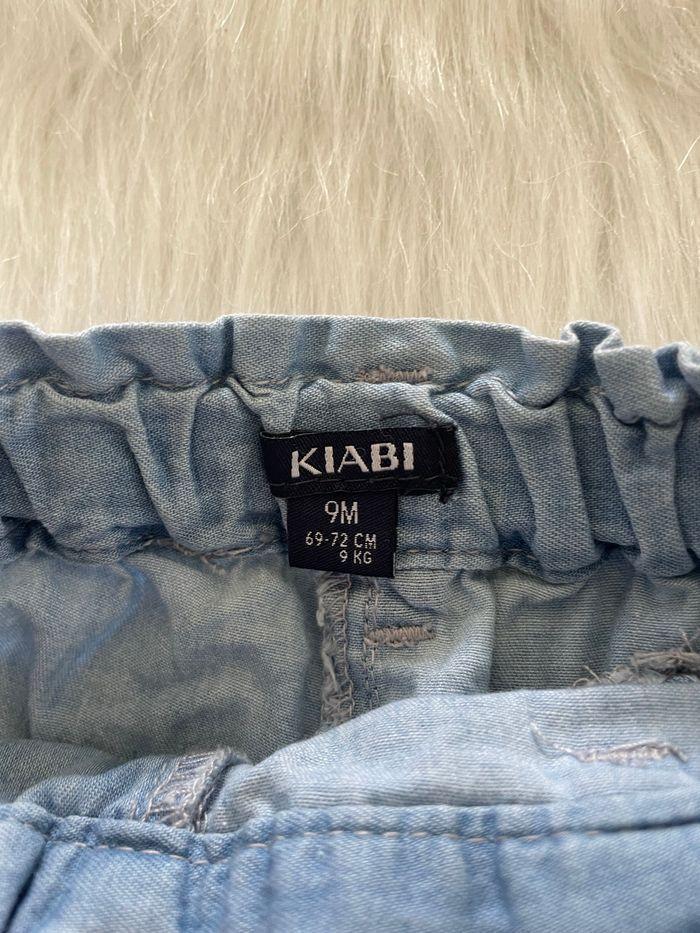 Short bleu kiabi 9 mois - photo numéro 2