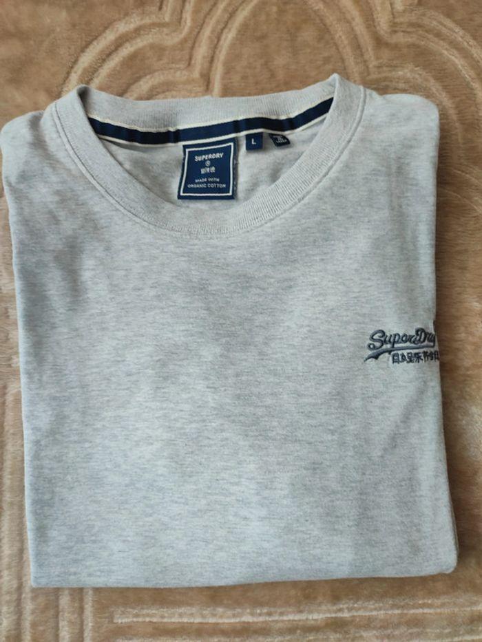 Tee-shirt manches longues Superdry Logo vintage t.L - photo numéro 1