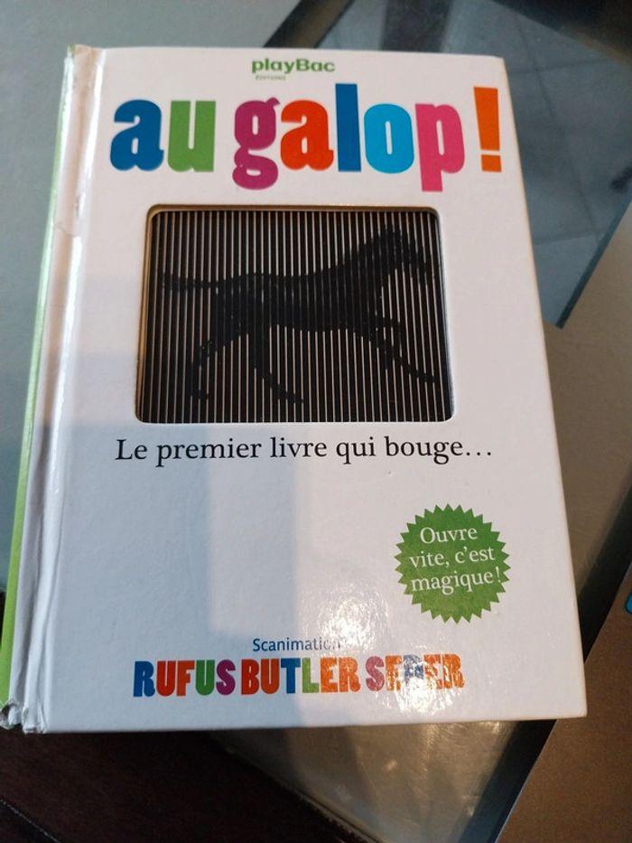 Au galop Le livre qui bouge - photo numéro 1