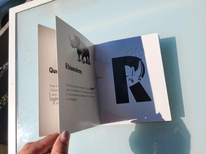 Magnifique livre pop-up A B C D animaux 🐘 l'alphabêtes animé - photo numéro 10