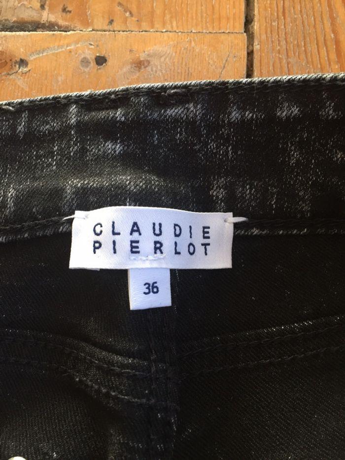 Jeans gris /noir Claudie pierlot - photo numéro 4