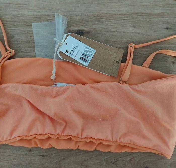 Haut de maillot de bain Billabong orange - photo numéro 2